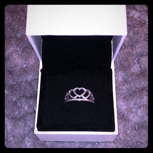 Tiara Heart Ring